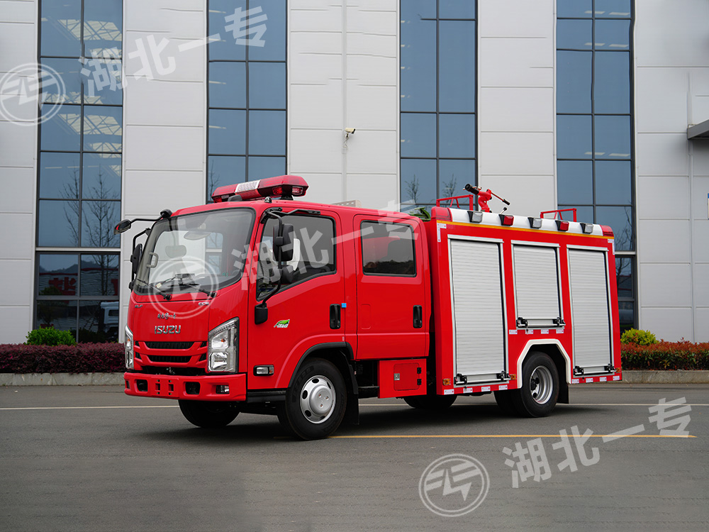 江西五十铃水罐消防车