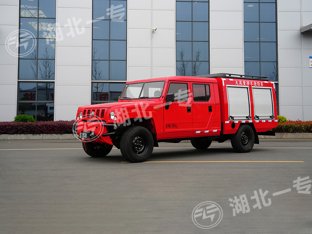 北汽勇士四驱大流量排水抢险车