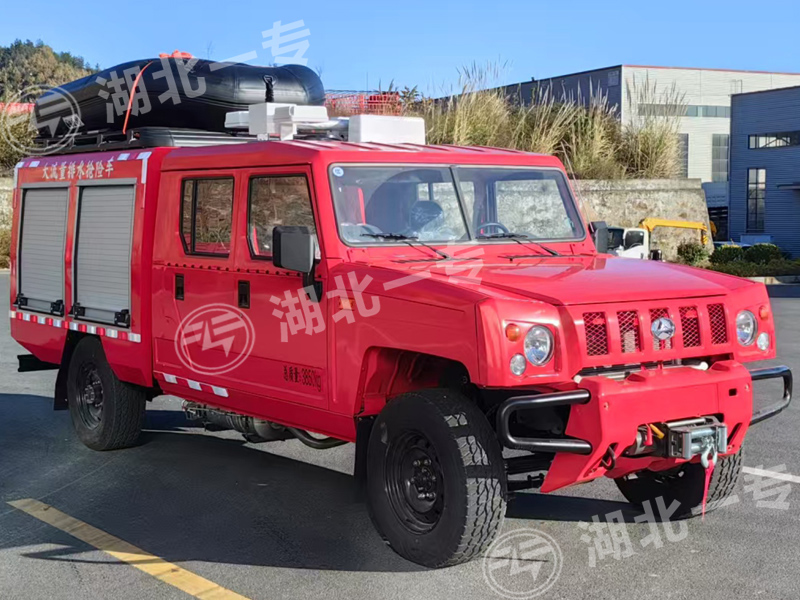 北汽勇士四驱大流量排水抢险车