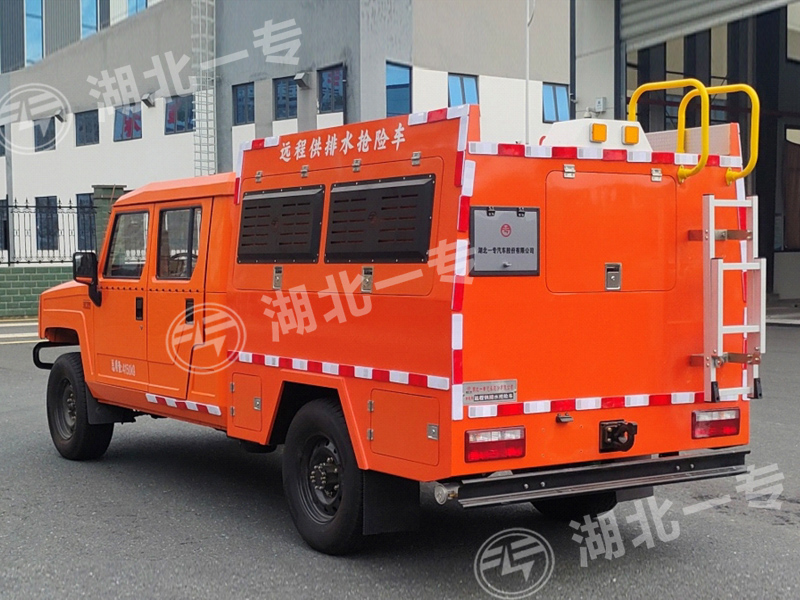 北汽勇士双排四驱远程供排水抢险车