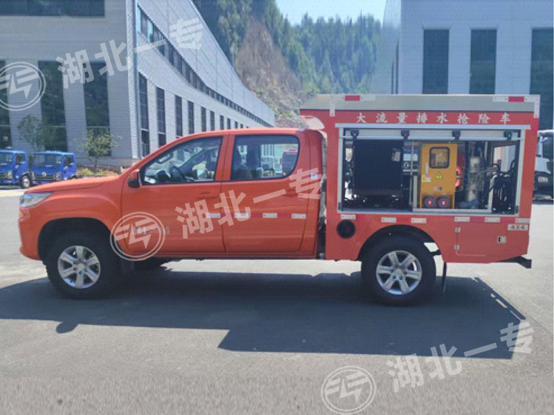 福田大流量排水抢险车